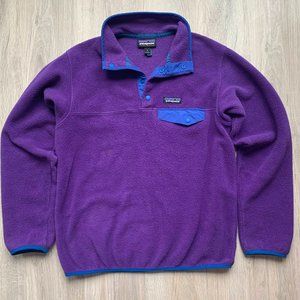 Patagonia W Sz S Synchilla Snap T originally $169 Sz S like new